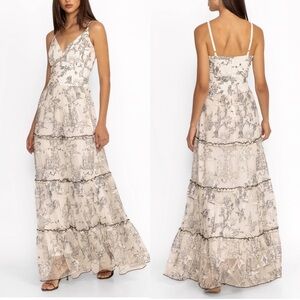 JOHNNY WAS House On The Hill Tiered Maxi Dress